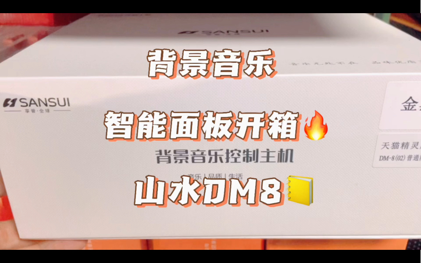 山水背景音乐 智能家居DM8哔哩哔哩bilibili