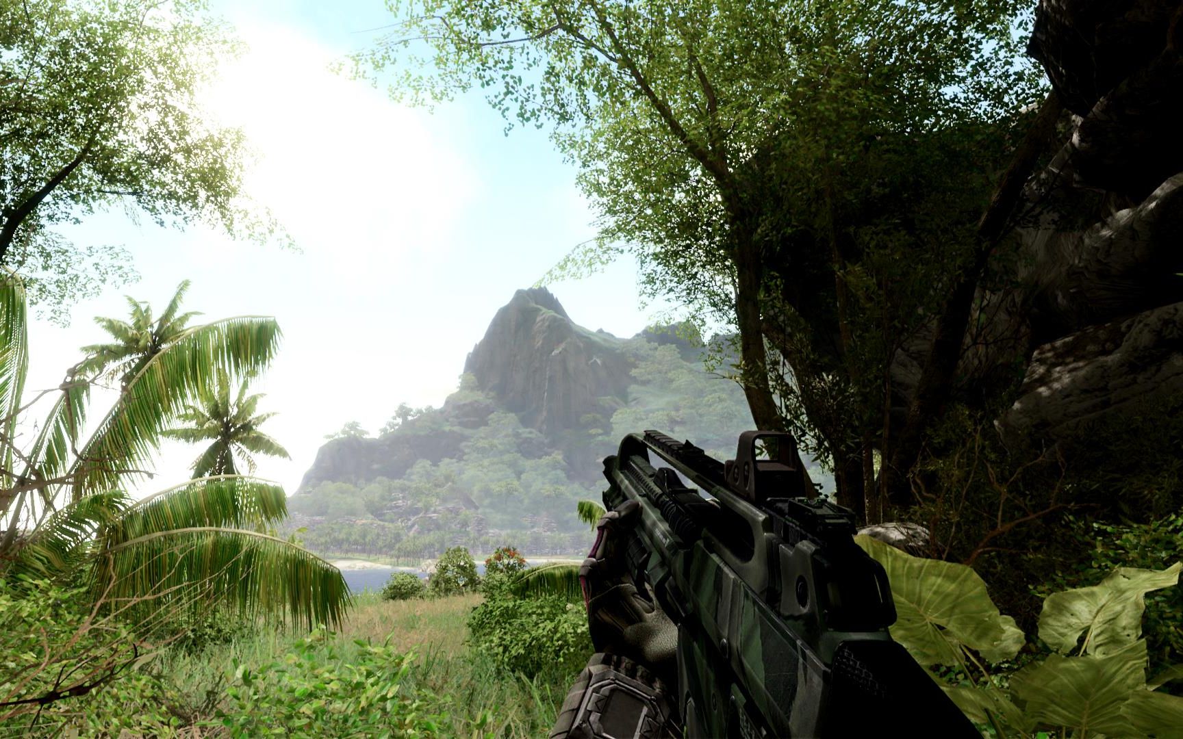 gtx1060挑战孤岛危机1最高画质 光影mod 高清材质包_哔哩哔哩_bili