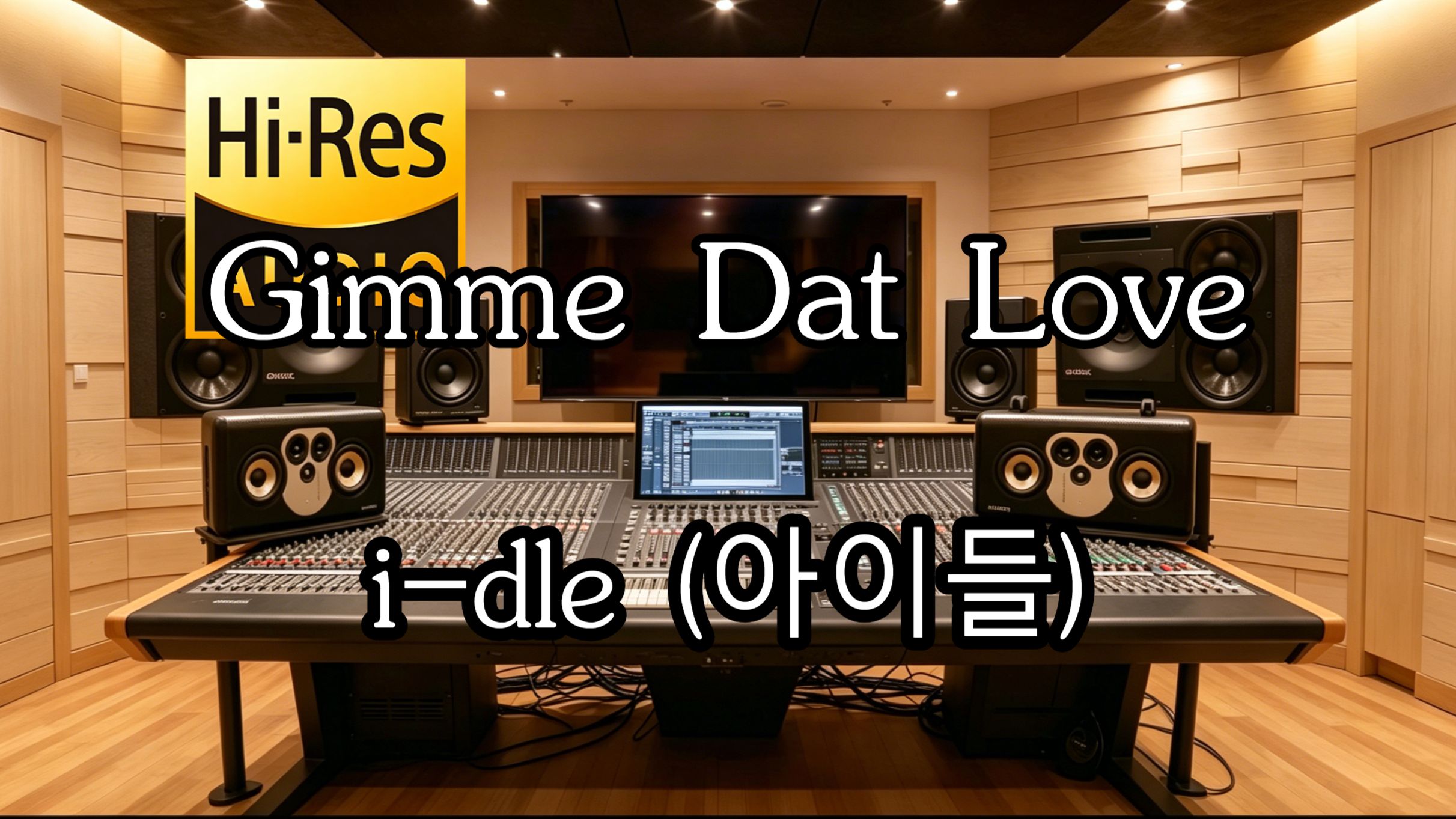 【??-???无损音质】《Gimme Dat Love》- i-dle (아이들) 百万豪装录音棚大声听