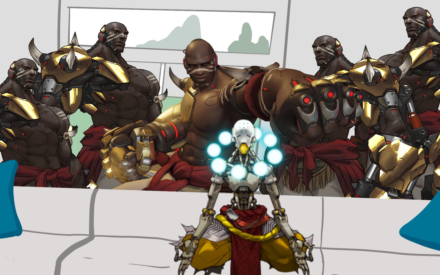 佛珠战神:用和尚单挑11个水友的铁拳!(中)