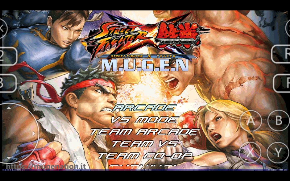 [图]手机exagear玩《街霸vs铁拳 mugen》下载，(整合分享)，安卓，手机游戏，单机游戏，电脑游戏，骁龙855，红魔3，