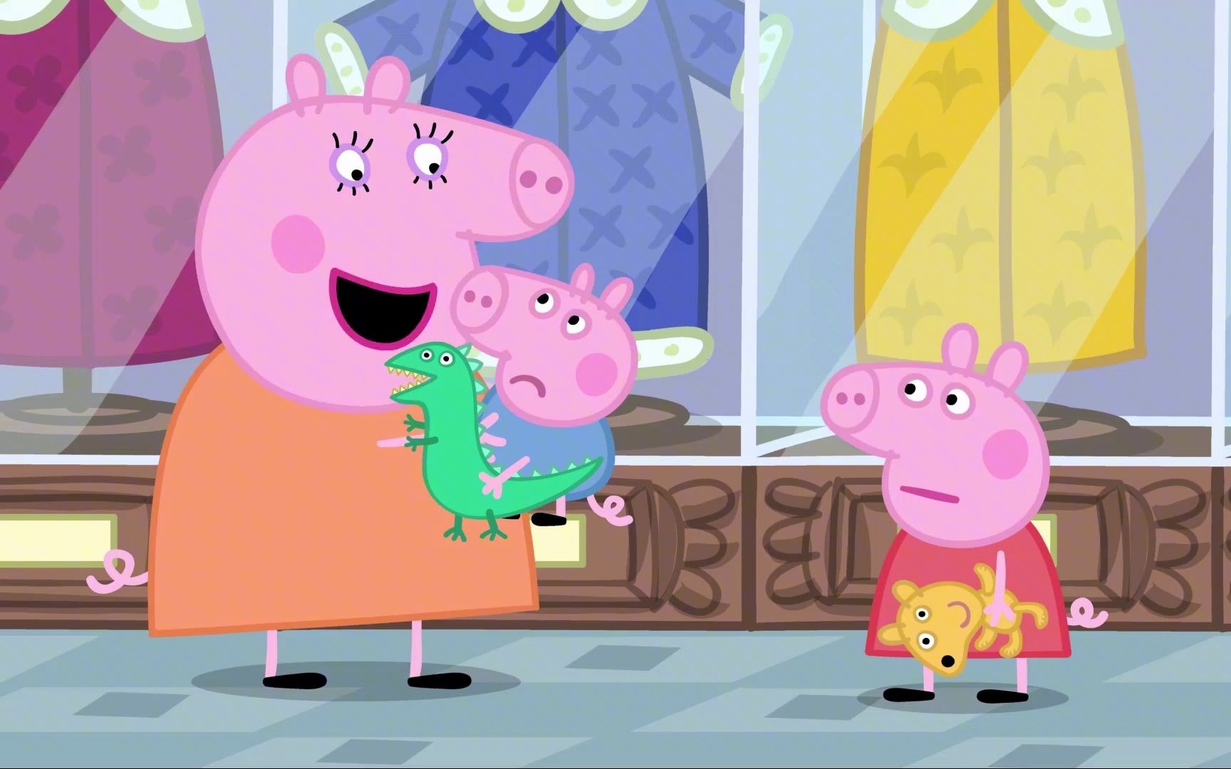 小猪佩奇:小猪佩奇真的很会扎心,默默补刀爸爸年纪