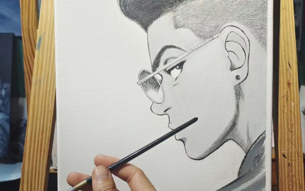 手绘老漫画 宫城良田