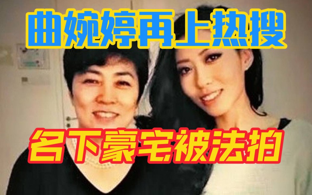 曲婉婷再上热搜,名下豪宅被法拍!哔哩哔哩bilibili