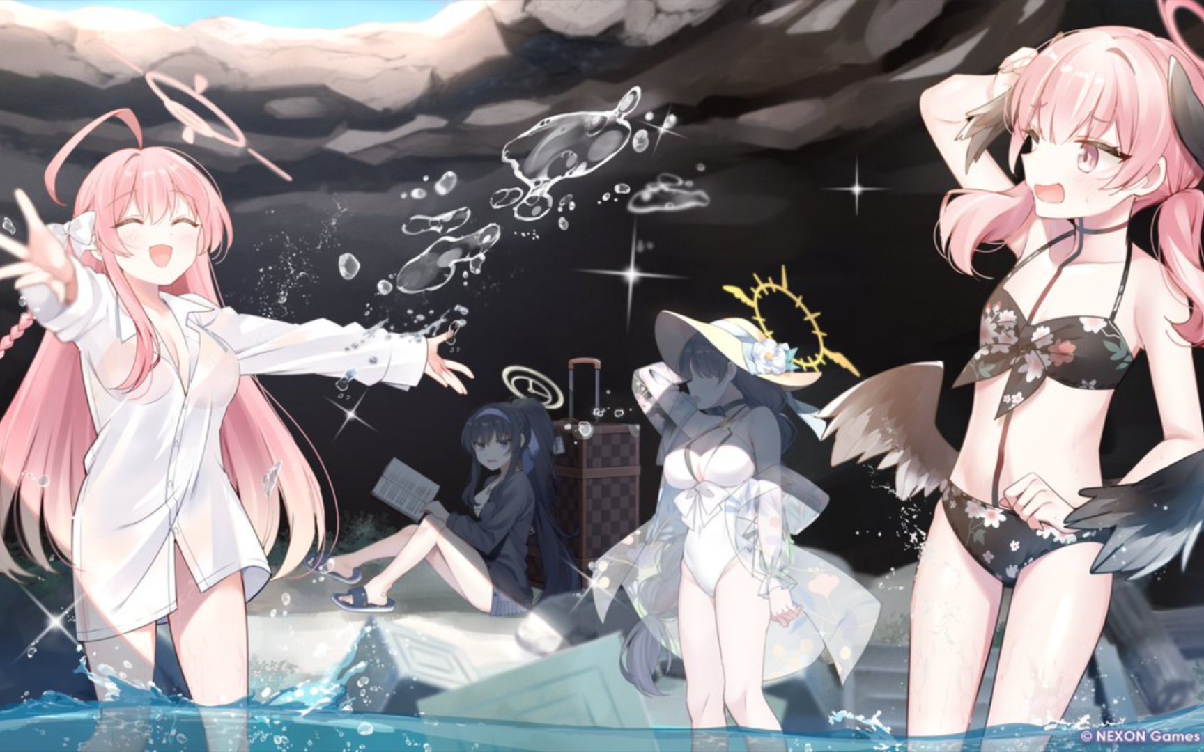 「蔚蓝档案」日服大决战寿司战队神秘甲2刀ins开摆2567w