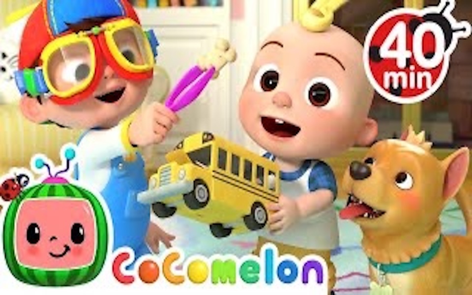 [图]CoComelon 儿歌: 公共汽车上的车轮 Wheels On The Bus