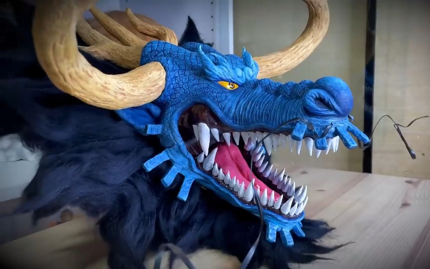 凯多青龙龙形态手办制作