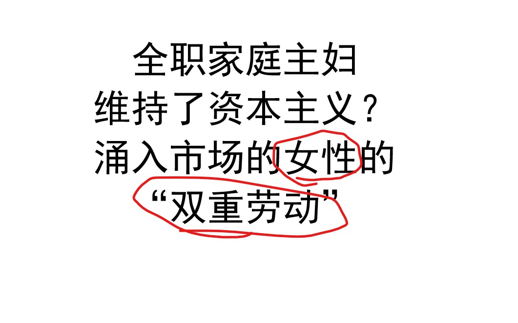 [图]【原著读】《父权制与资本主义》上野千鹤子第七章父权制与资本主义二元论1