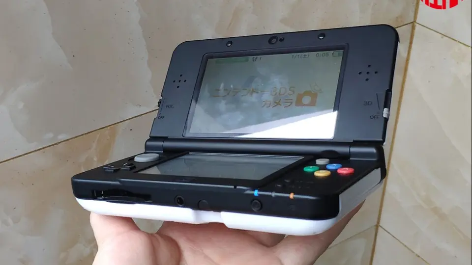 【DIY】新小三New3ds大容量电池3D打印背壳方案，超长续航。握 