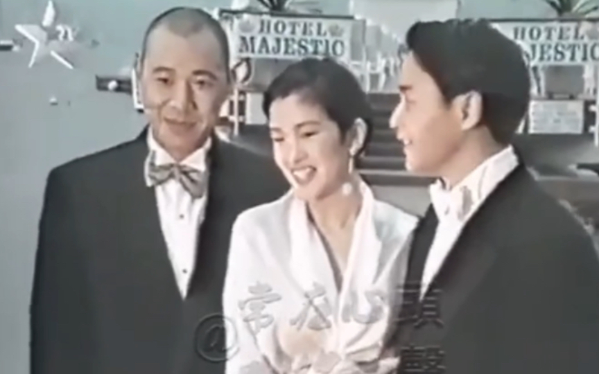 1994年霸王别姬主演们张国荣巩俐张丰毅在戛纳拍摄花絮哔哩哔哩bilibili