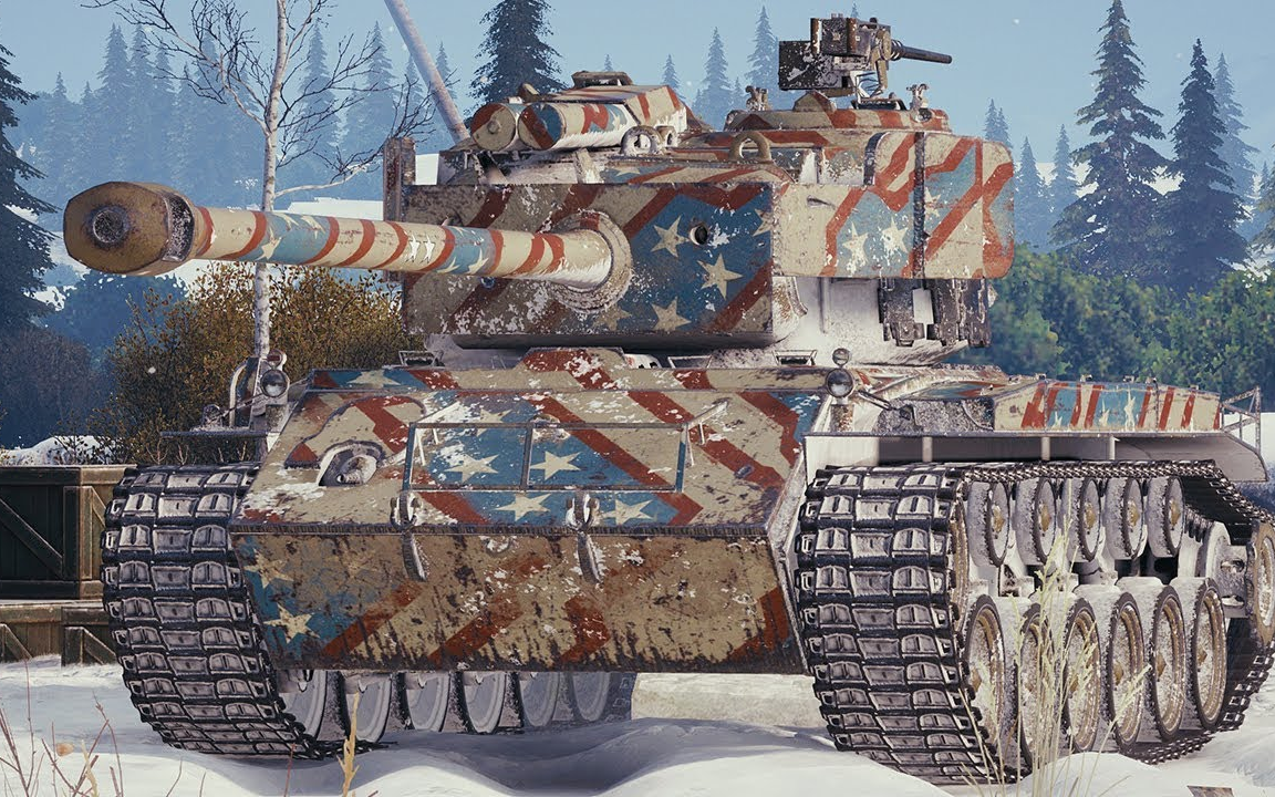 [lacho wot replays] 坦克世界 t26e4 超级潘兴 - 6杀 7千1伤害