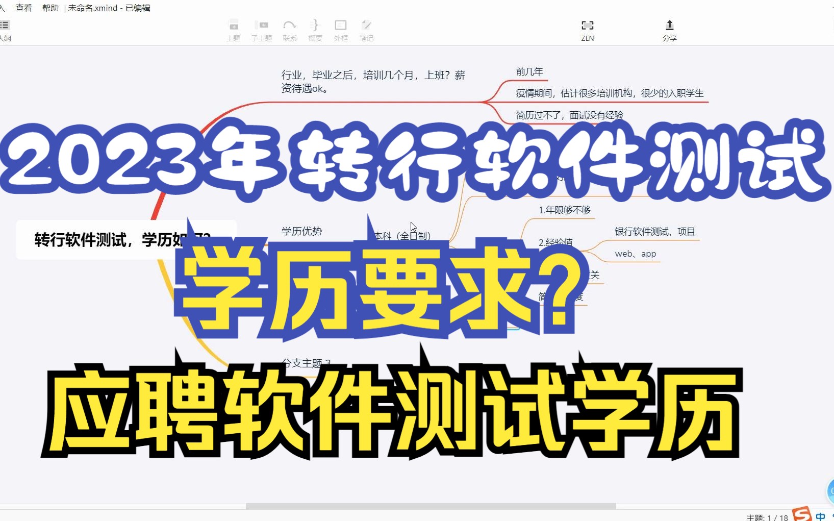 【自学软件测试】【应聘软件测试学历要求】自学转行软件测试,公司对学历要求如何?哔哩哔哩bilibili