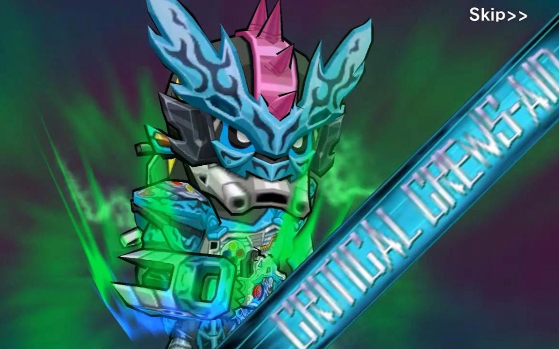 假面骑士战斗突击假面骑士lazerlvx必杀演示