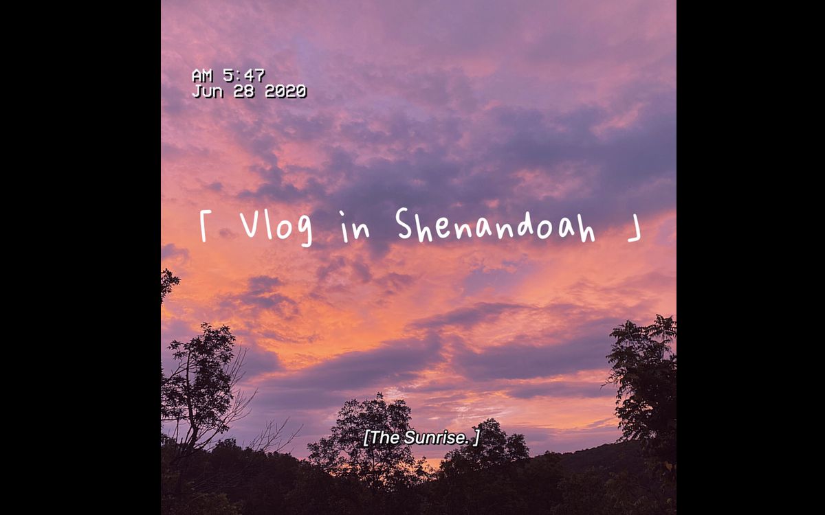 [图]Vlog in Shenandoah