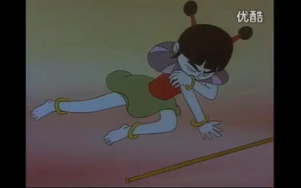 哪吒被孙悟空打伤肩膀
