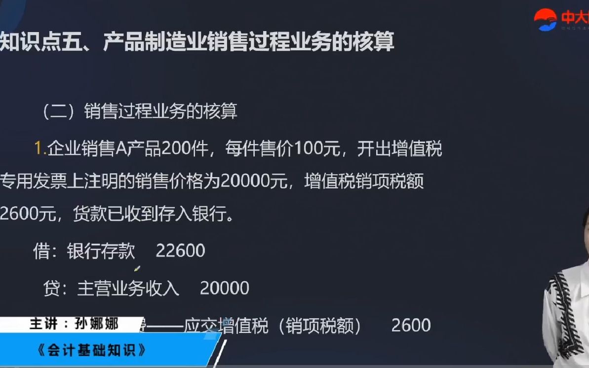 (会计基础知识)2.4第二章账户与复式记账第四节借贷记账法的应用(3)哔哩哔哩bilibili