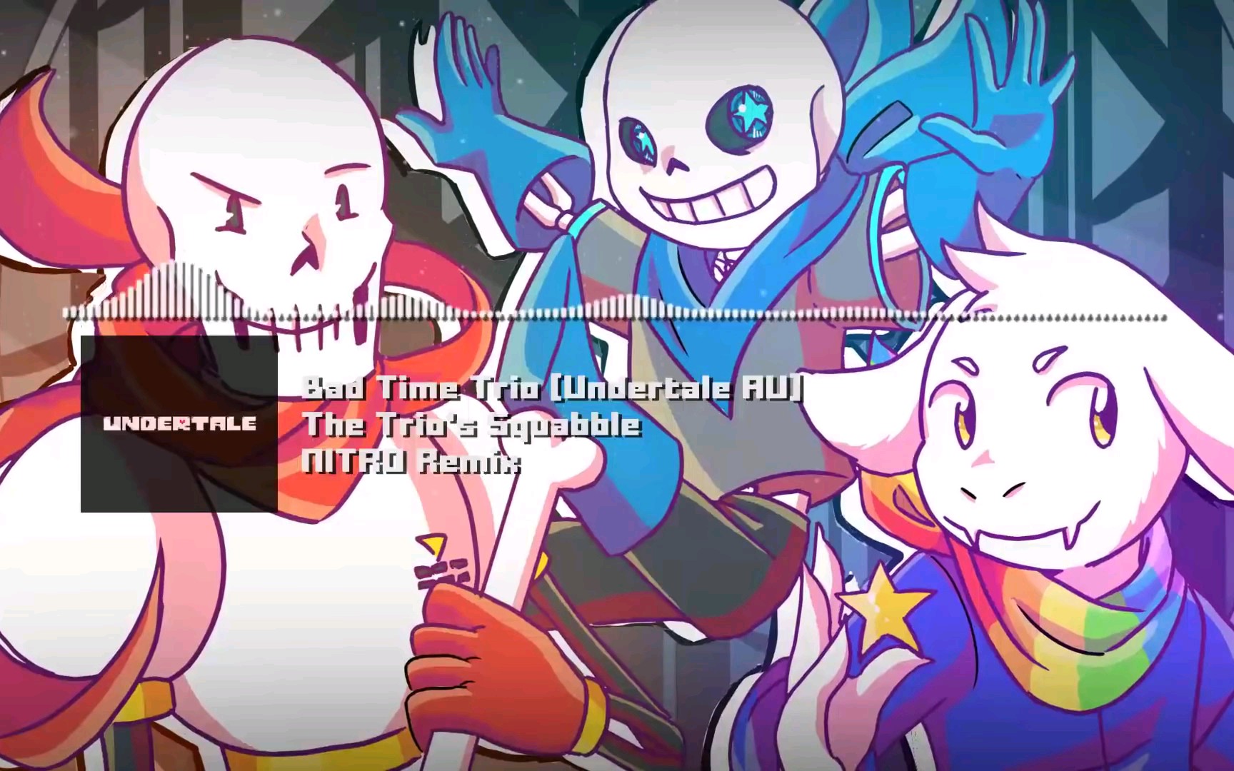 【最高画质】the trios squabble 三重混乱(nitro remix)