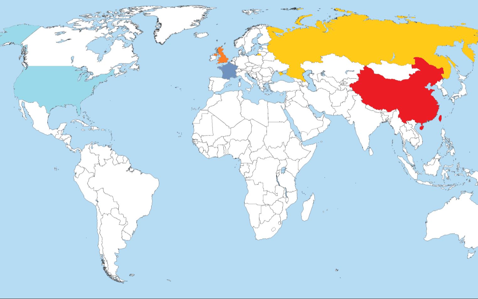 【历史地图】中俄英美法历史第二版哔哩哔哩bilibili