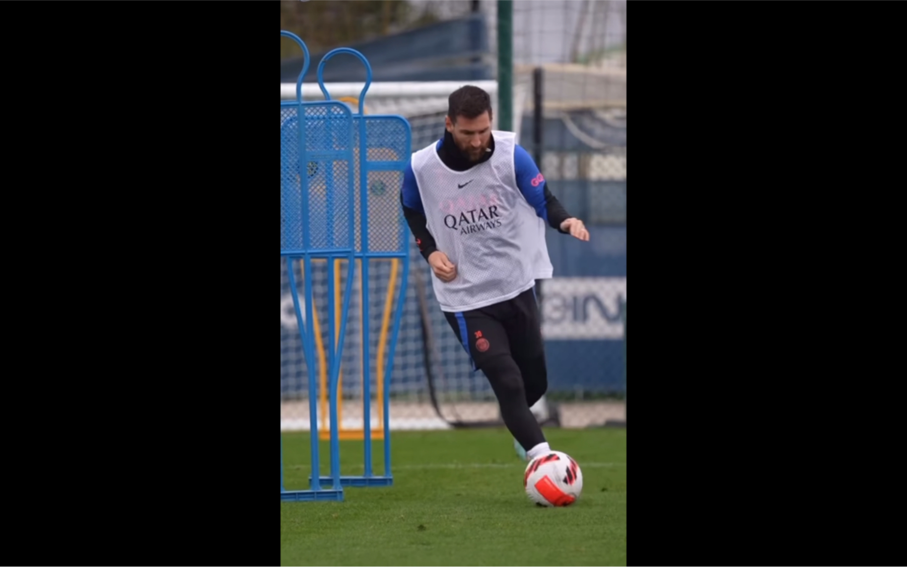 【梅西】王者归来 梅西大巴黎训练片段