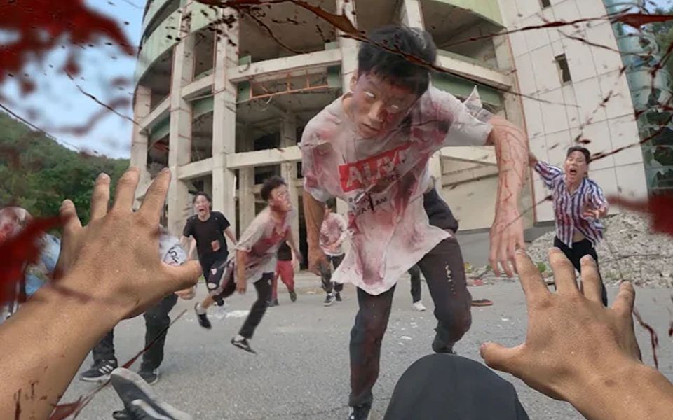 [图]亲身感受《生化危机》！丧尸逃生第一视角跑酷 | Zombie Escape Parkour [1080P]