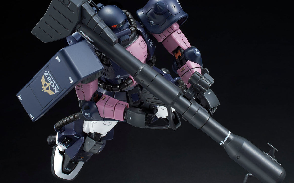 【sd敢达】ms-06r-1a 高机动型扎古Ⅱ(黑色三连星专用机)_网络游戏