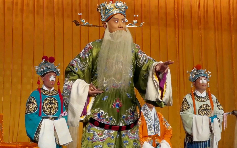 京剧《龙凤呈祥》马派劝千岁选段(王墨饰乔玄) 武汉京剧院 2022.1.