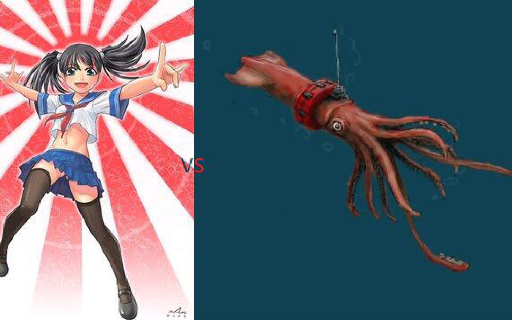 魔法少女百合子大战巨型海洋触手怪笑