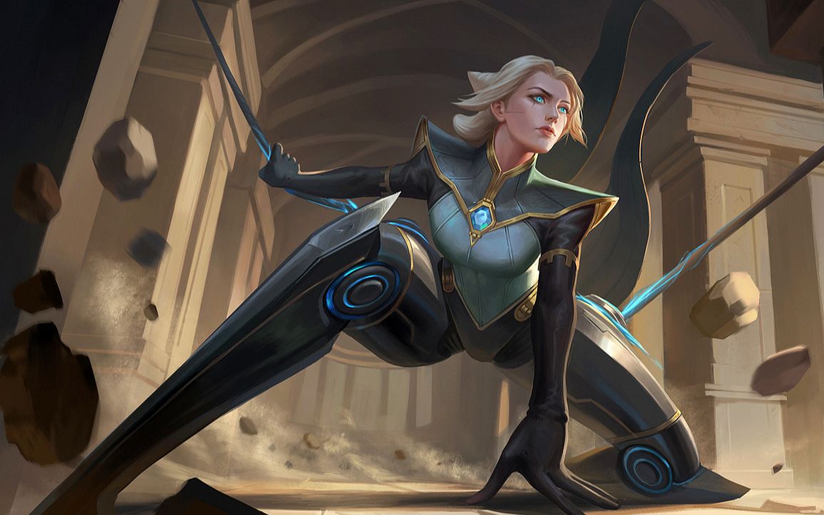 峡谷之巅观赏下饭局这个卡密尔为啥没有e还能19杀啊