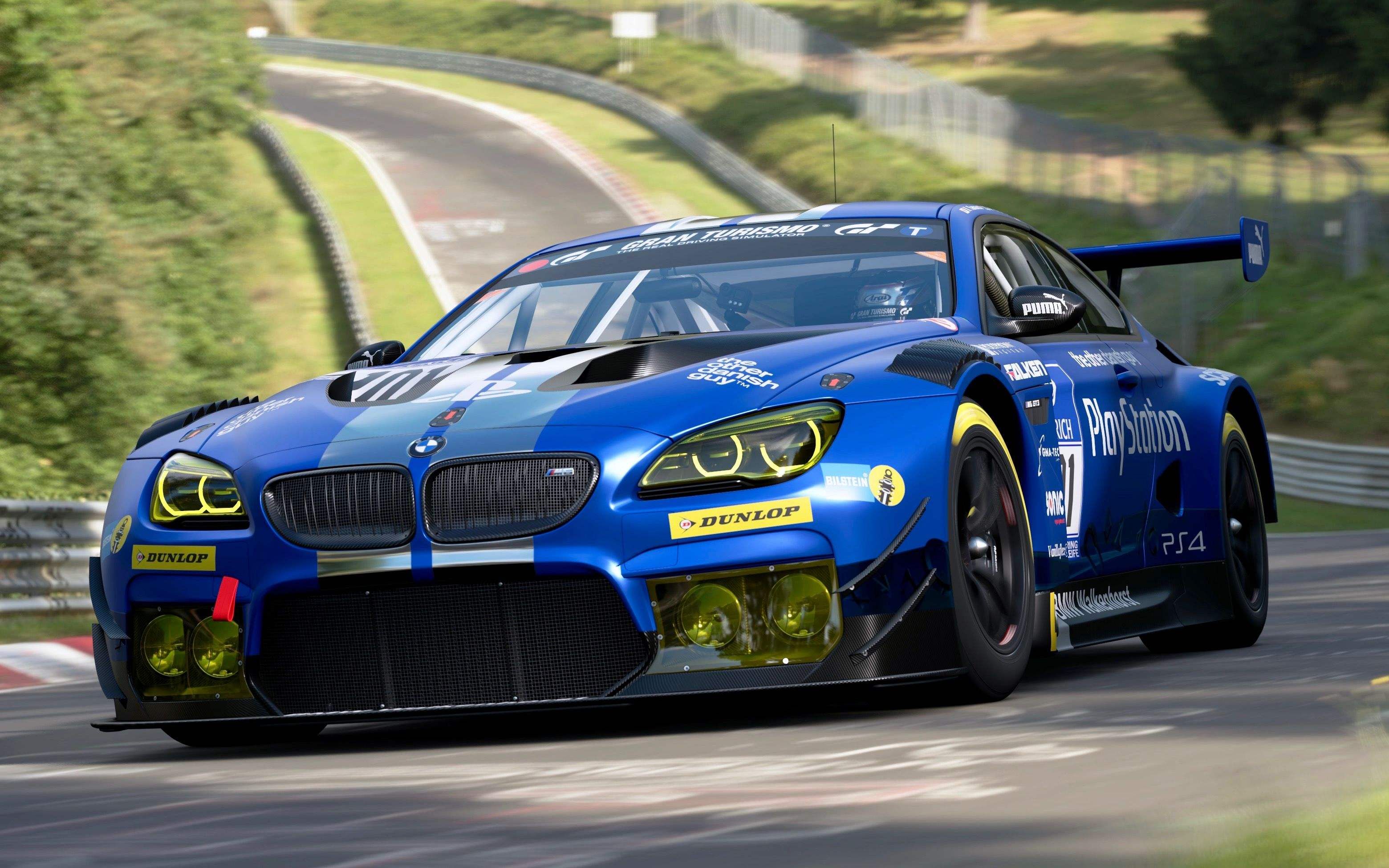 gtsport 宝马 m6 gt3溜车 纽博格林北环赛道 6分45秒_单机游戏热门