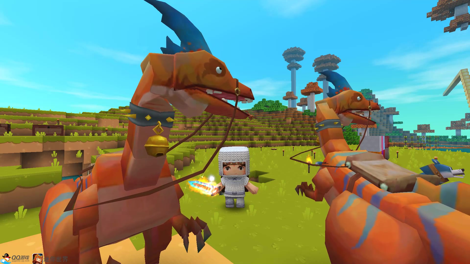 【肉 迷你世界游戏 67超级附魔宝剑