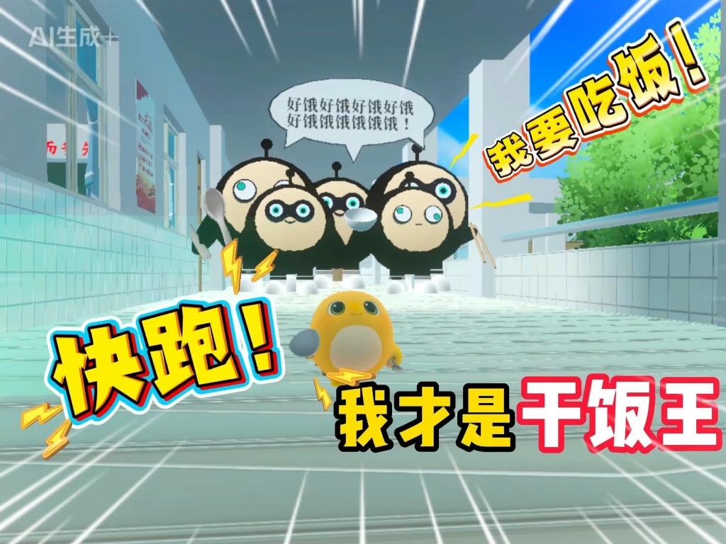 快跑!我才是干饭王!