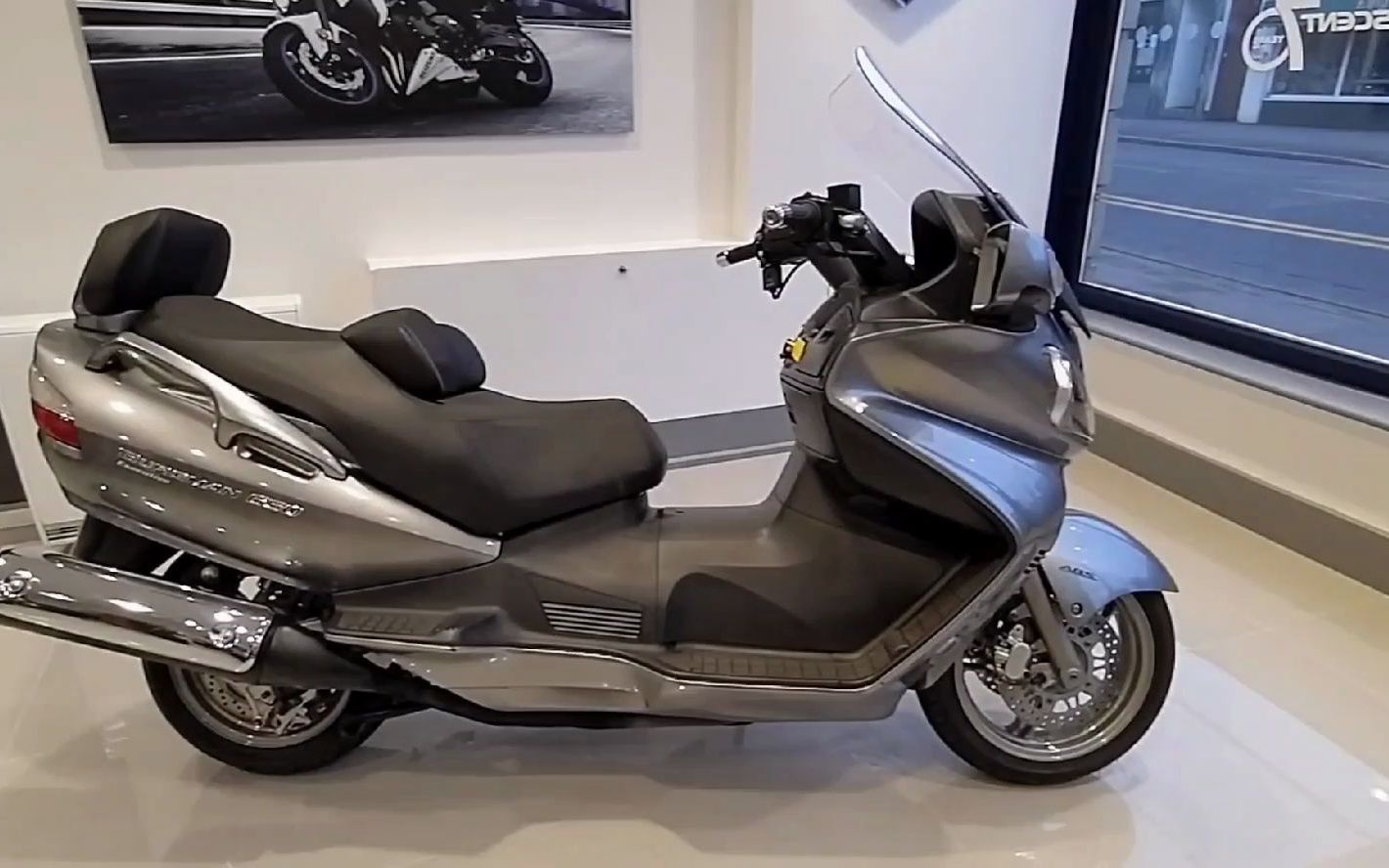 2009 铃木 burgman 650实车展示