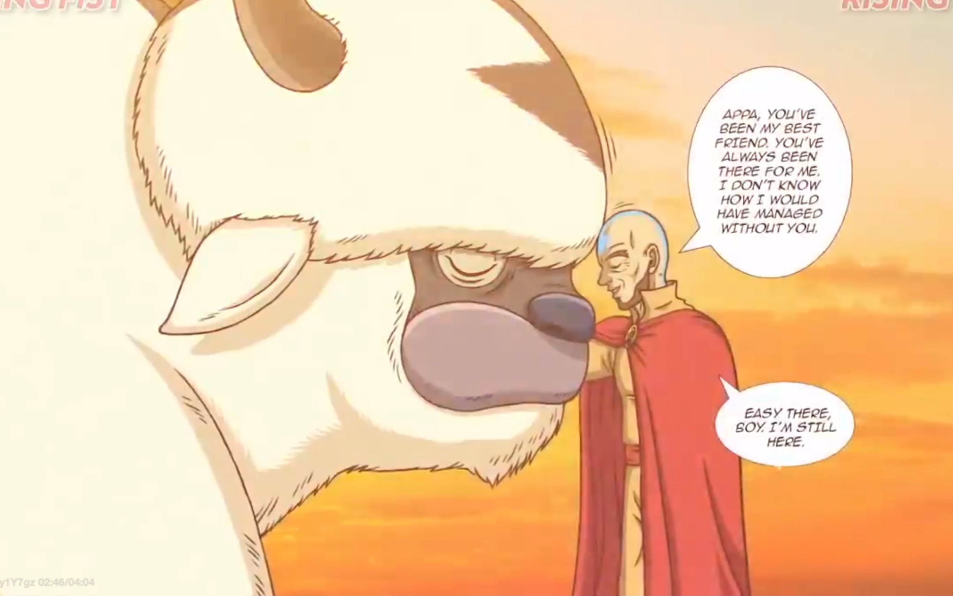 [图]【降世神通】（饭制）安昂的死亡 The Death of Aang