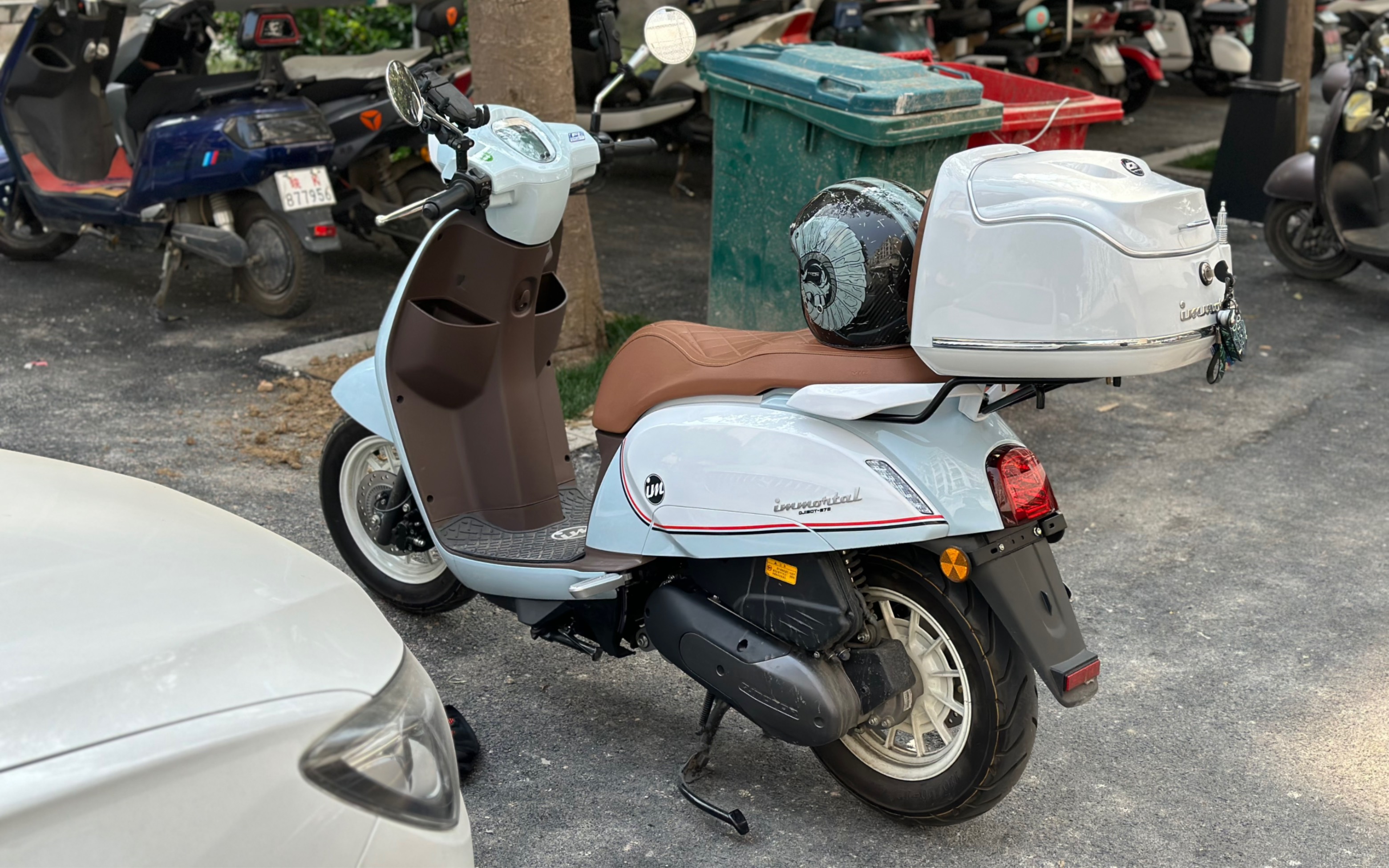 钱江壹米150无钥匙启动正确用法(释放双手~)