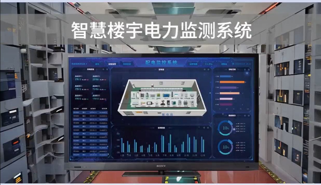 智慧楼宇电力监测方案 实时监测用电情况哔哩哔哩bilibili