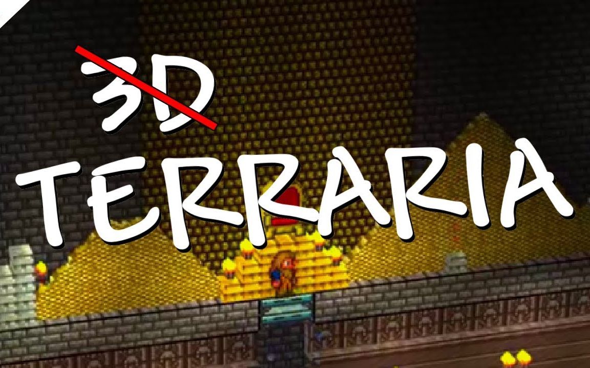 3D版Terraria? 销声匿迹的3D Mod哔哩哔哩bilibili