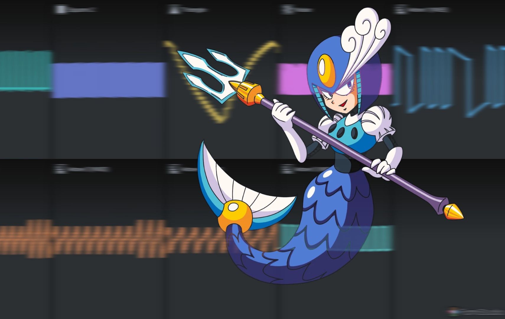 洛克人9 - 水花女 ( 5-n163)