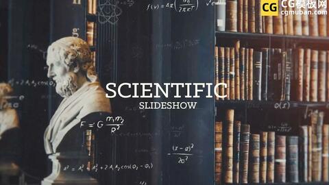 Pr模板 数学公式包装高智商探案理科数学计算公式数字特效开场pr模板science Slideshow 哔哩哔哩