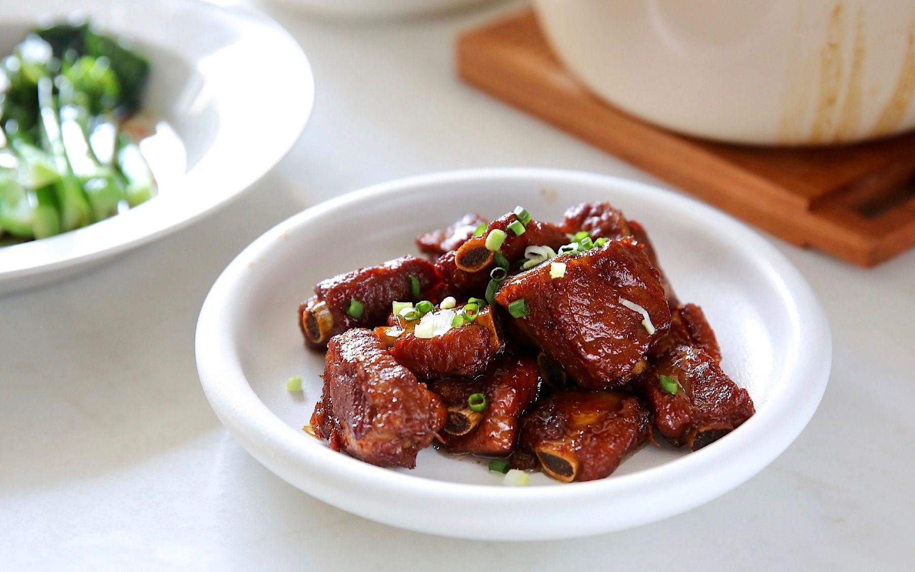 raindyyds recipe | 梅子酱排骨 | 铸铁锅版红烧排骨