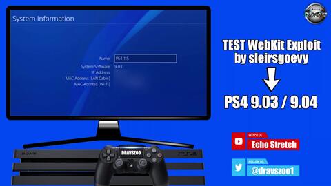 Ps4折腾索尼在9 50 上修补了webkitexploit 漏洞适用于9 03 和9 04 不要更新ps4 测试视频 哔哩哔哩