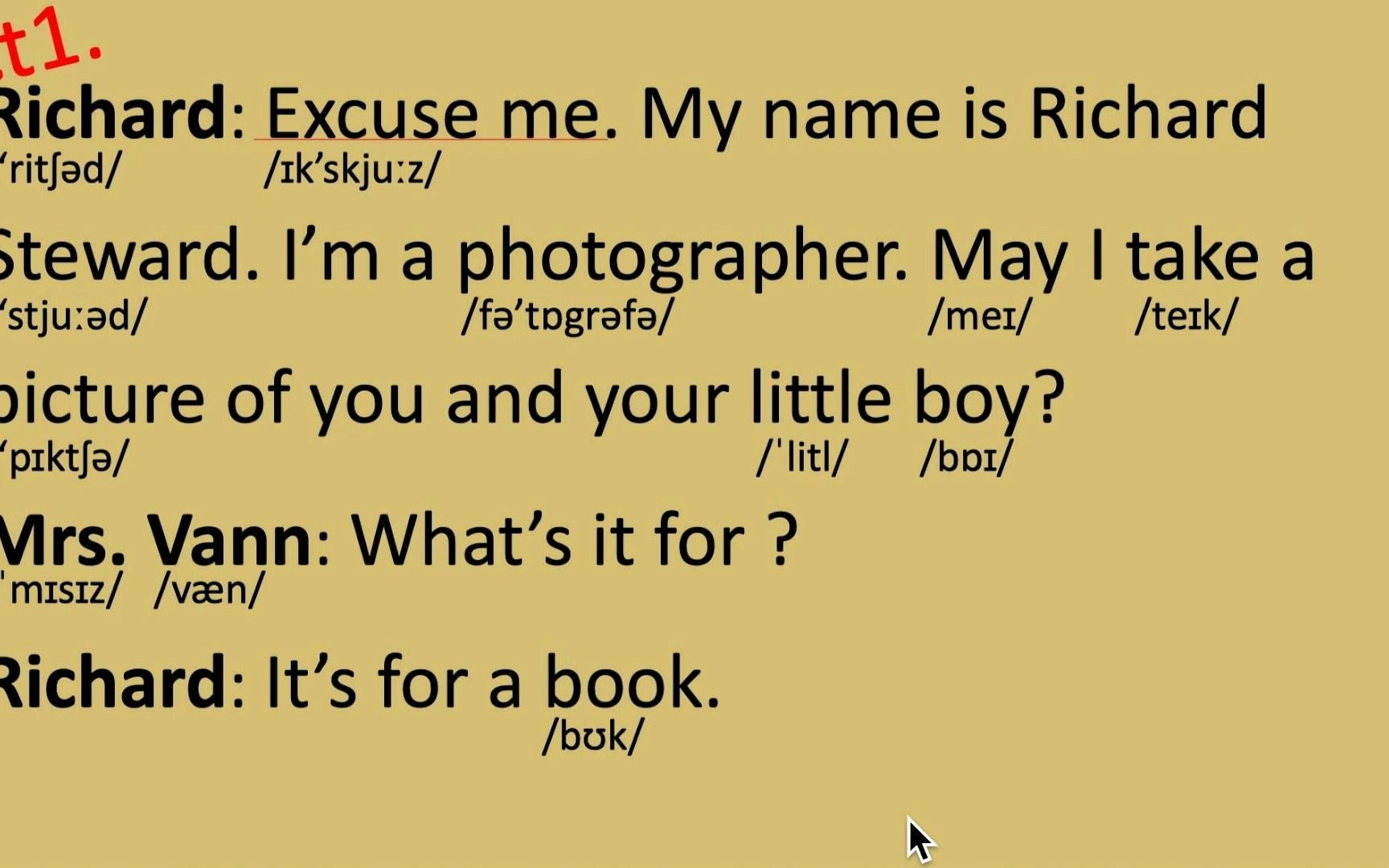 family album usa act 1 part1