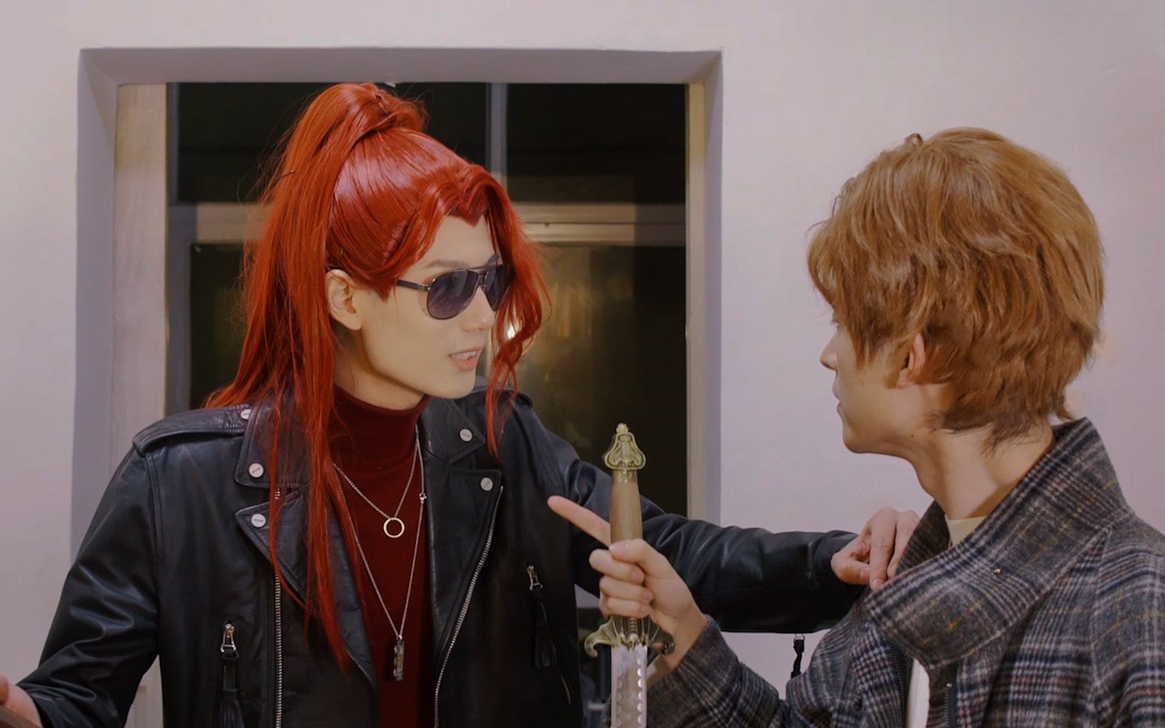 信白cos短片携剑入世只寻一人王者荣耀同人短剧