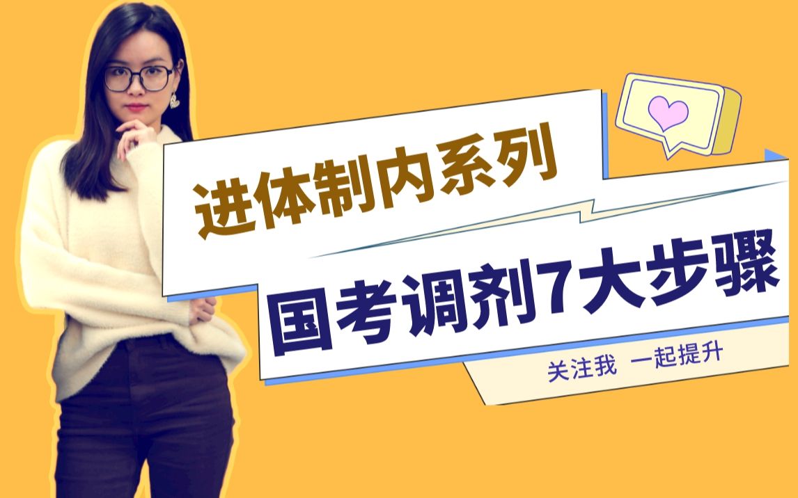 国考成绩不理想?调剂来帮你!国考调剂的流程是什么?7大步骤,收藏起来!哔哩哔哩bilibili