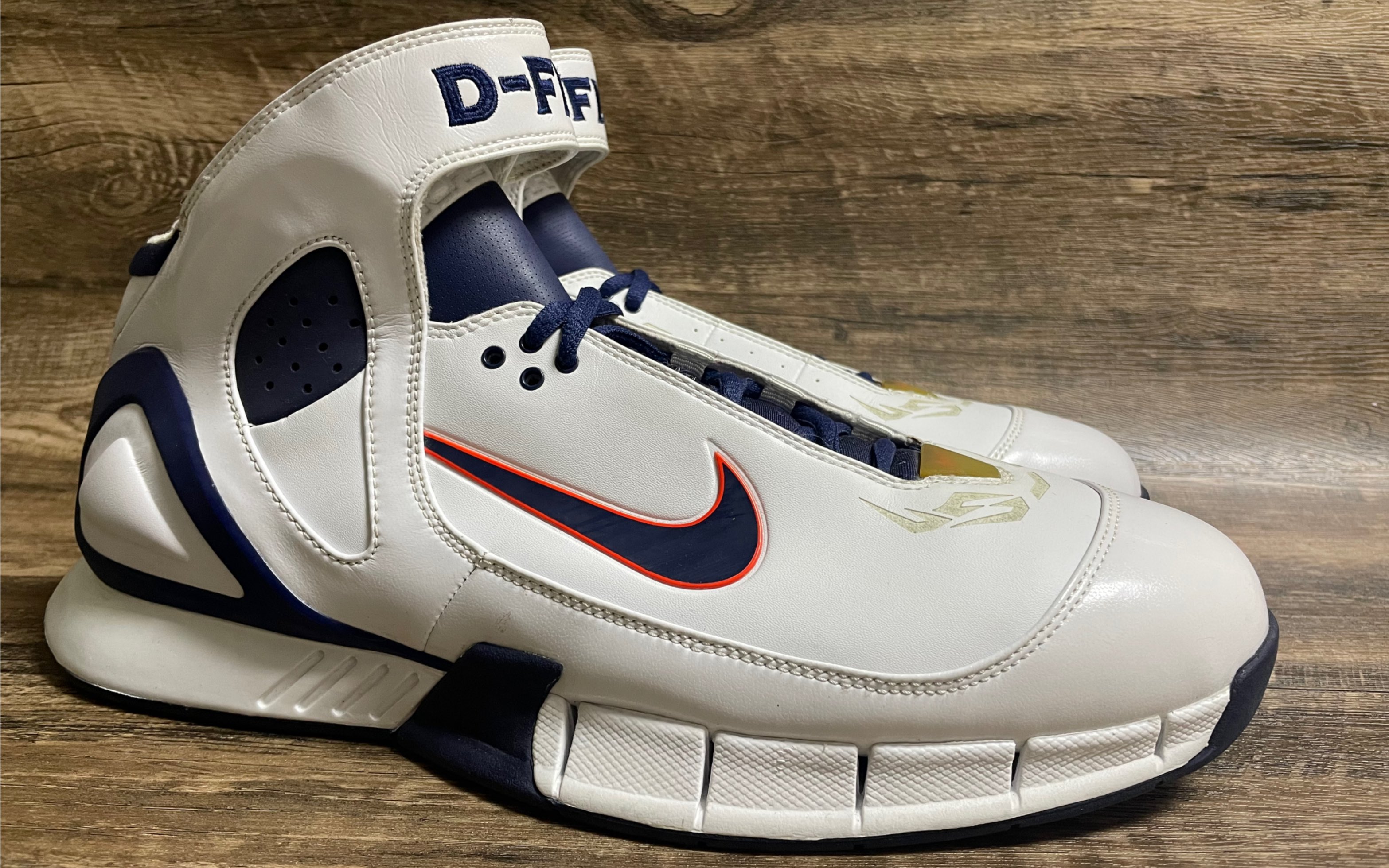 nike huarache 2k5 pe 老鱼费舍尔勇士时期配色,欣赏!