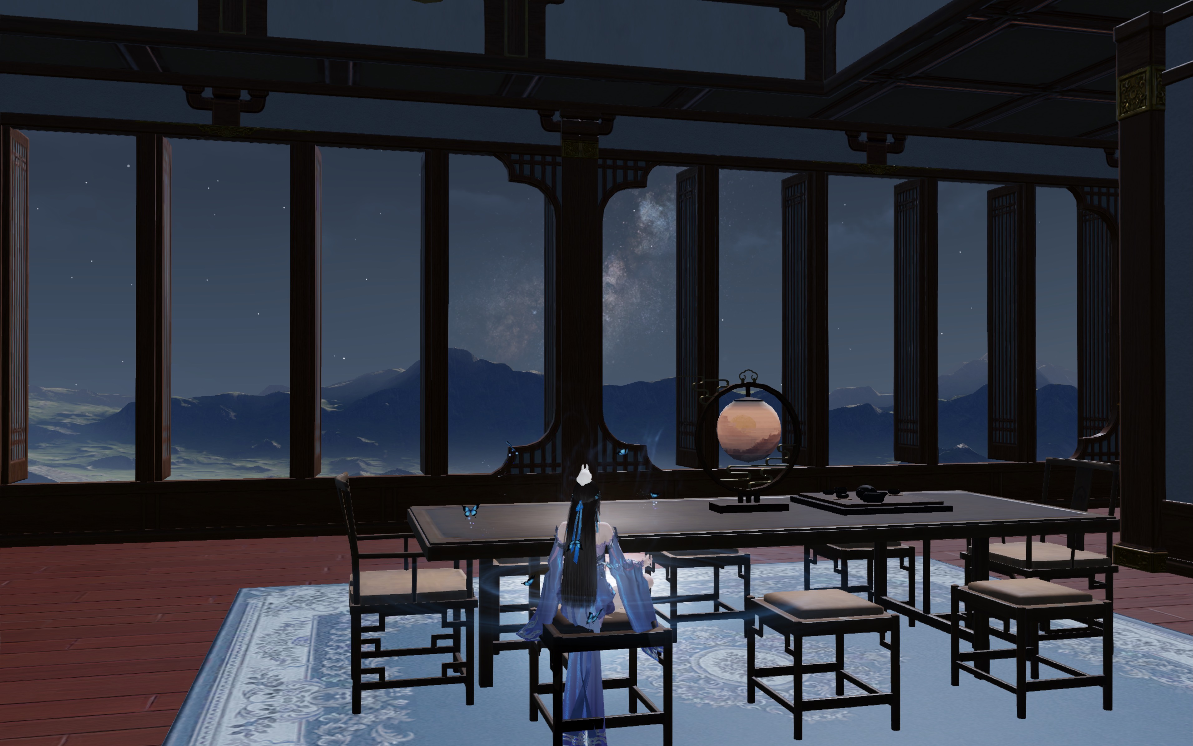 天涯明月刀手游室内家园隔山海