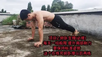 提升俯卧撑数量训练方法