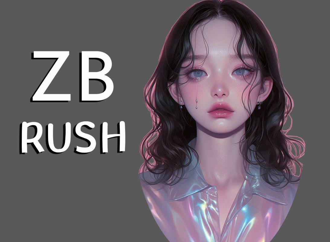 【zbrush角色教学】详细讲解人物脸部细节制作,风格化3d建模角色建模