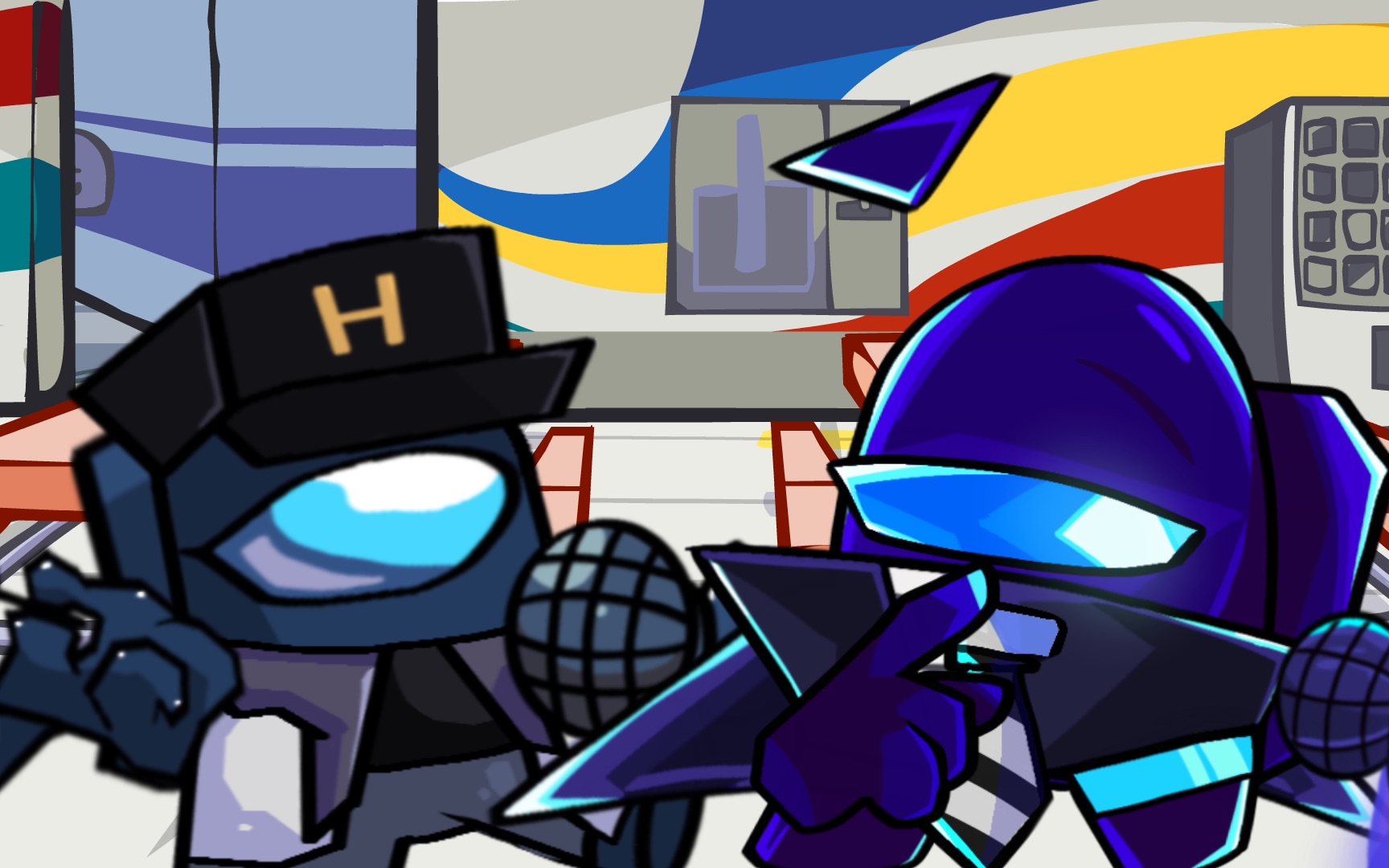 「fnf/内鬼v4」sussus toogus由船员lan和sussyban演唱