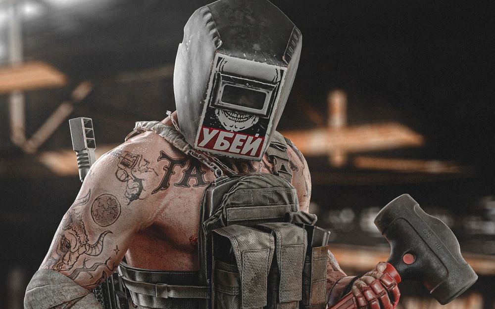 逃离塔科夫 尝试勾引工厂boss-tagilla 大锤80 一锤定音