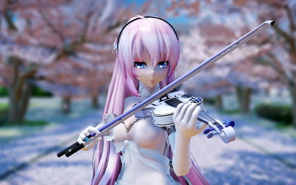 [mmd] luka女王的小提琴演奏 canon rock - violin